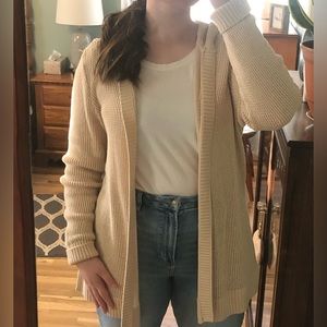 Tan Cardigan size L